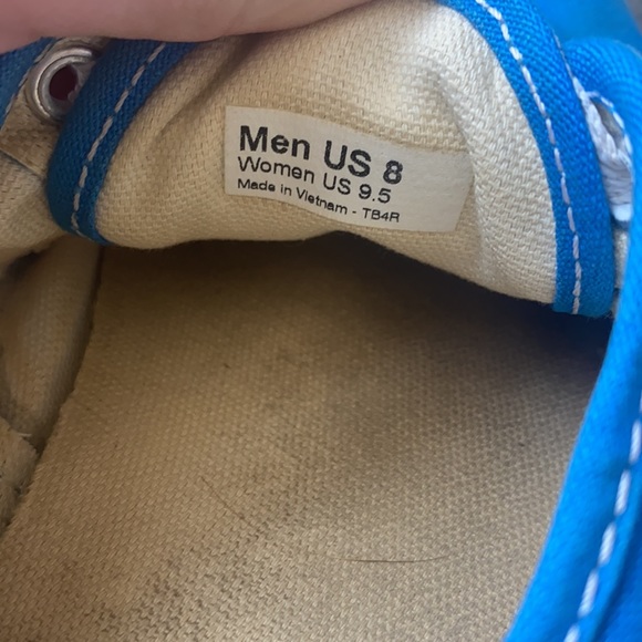 Blue Vans - Picture 4 of 4